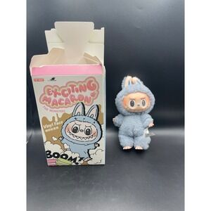 Pop Mart The Monsters Labubu Exciting Macaron Sea Salt Coconut Vinyl Face Plush